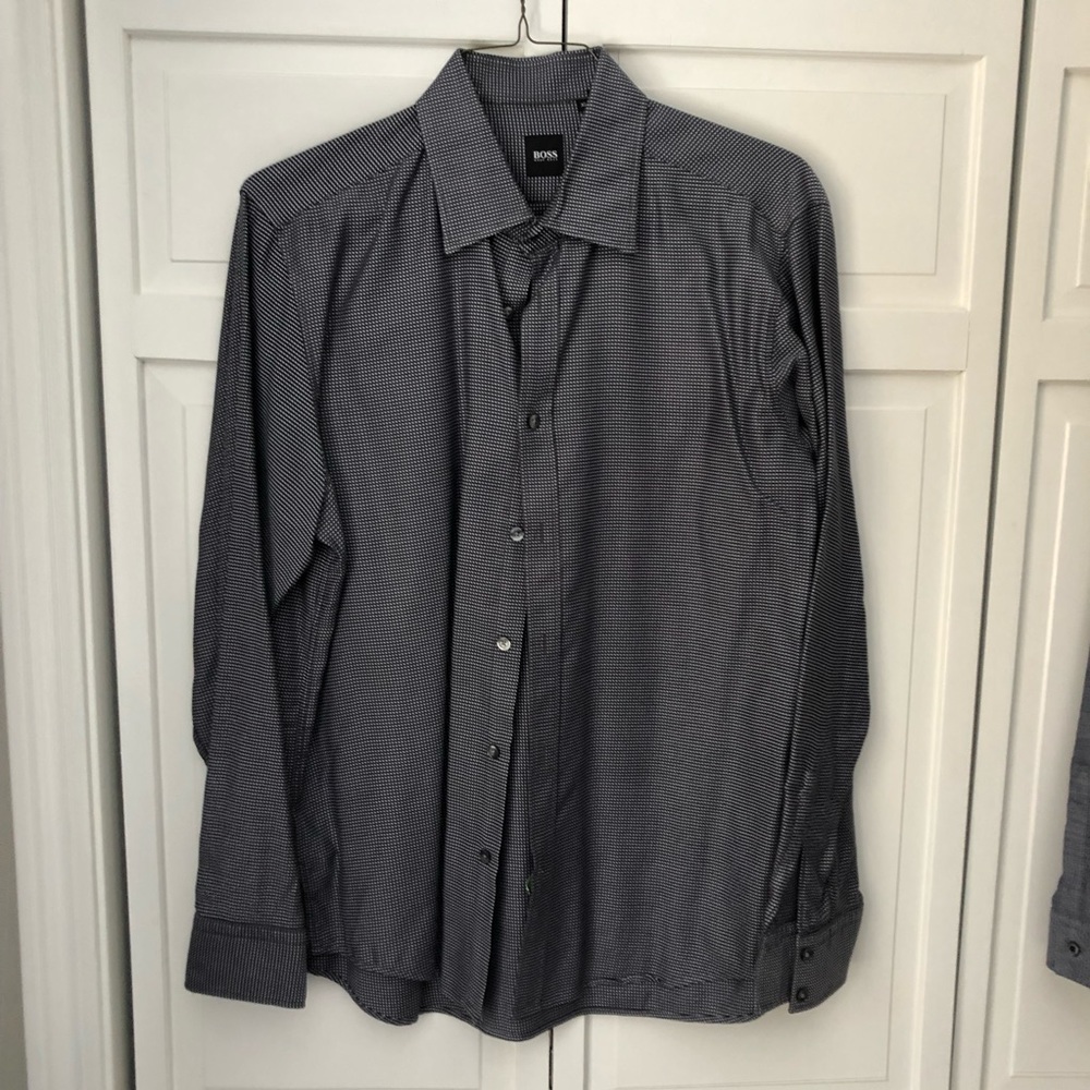Hugo Boss long sleeved shirt, new without tags.